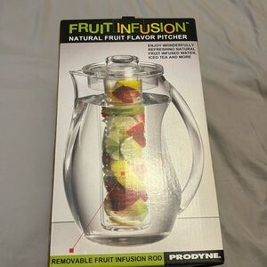 New fruit infusion pitcher